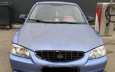 Hyundai Accent II, 2004 год, 230 000 рублей, 1 фотография