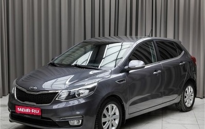 KIA Rio III рестайлинг, 2017 год, 1 340 000 рублей, 1 фотография