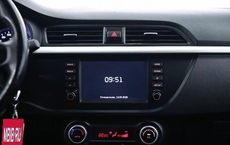 KIA Rio IV, 2019 год, 1 230 000 рублей, 14 фотография