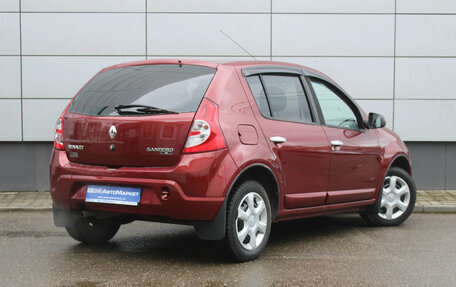 Renault Sandero I, 2012 год, 435 000 рублей, 6 фотография