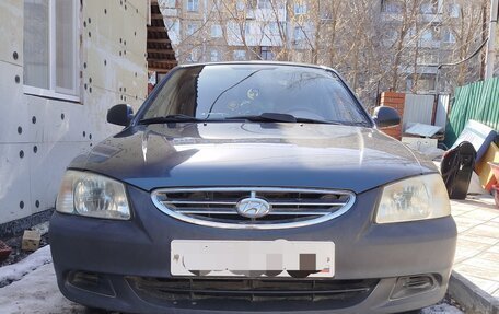 Hyundai Accent II, 2008 год, 470 000 рублей, 1 фотография