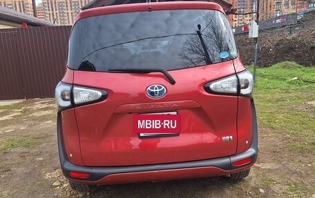 Toyota Sienta II, 2016 год, 1 550 000 рублей, 5 фотография