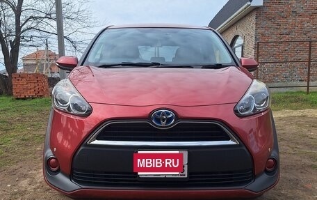 Toyota Sienta II, 2016 год, 1 550 000 рублей, 9 фотография