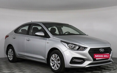 Hyundai Solaris II рестайлинг, 2017 год, 1 285 000 рублей, 3 фотография