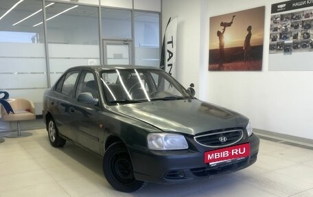Hyundai Accent II, 2007 год, 300 000 рублей, 3 фотография