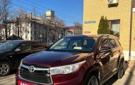 Toyota Highlander III, 2014 год, 2 420 000 рублей, 3 фотография