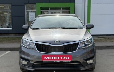 KIA Rio III рестайлинг, 2016 год, 839 000 рублей, 2 фотография