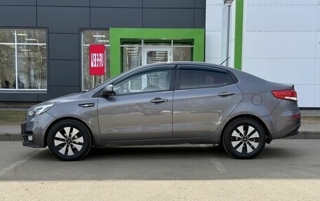 KIA Rio III рестайлинг, 2016 год, 839 000 рублей, 8 фотография