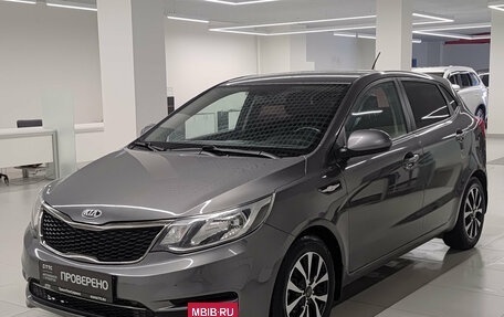 KIA Rio III рестайлинг, 2016 год, 1 280 000 рублей, 5 фотография