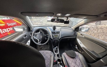 Hyundai Solaris II рестайлинг, 2014 год, 590 000 рублей, 6 фотография