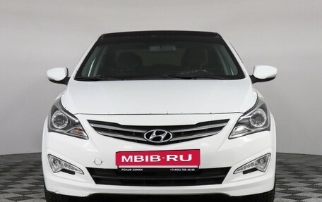 Hyundai Solaris II рестайлинг, 2014 год, 850 000 рублей, 2 фотография