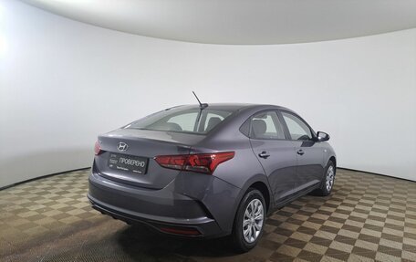 Hyundai Solaris II рестайлинг, 2021 год, 1 850 000 рублей, 5 фотография