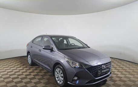 Hyundai Solaris II рестайлинг, 2021 год, 1 850 000 рублей, 3 фотография