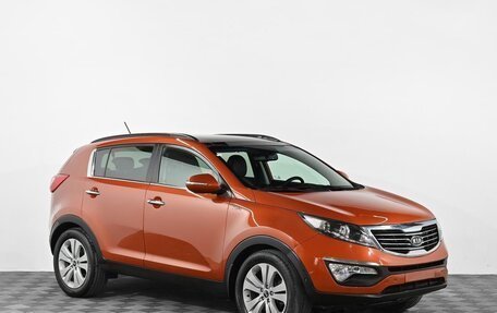 KIA Sportage III, 2012 год, 1 249 000 рублей, 2 фотография