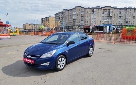 Hyundai Solaris II рестайлинг, 2014 год, 890 000 рублей, 1 фотография