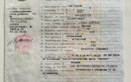 Daihatsu Mira e:S I рестайлинг, 2015 год, 670 000 рублей, 10 фотография