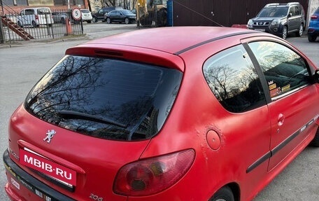 Peugeot 206, 2003 год, 190 000 рублей, 5 фотография