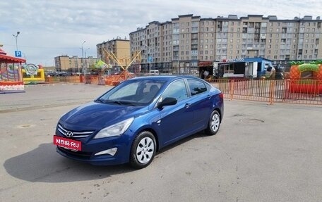 Hyundai Solaris II рестайлинг, 2014 год, 890 000 рублей, 2 фотография