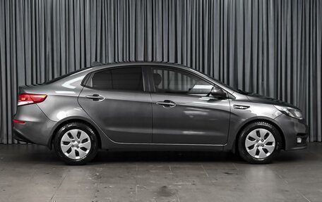 KIA Rio III рестайлинг, 2017 год, 1 225 000 рублей, 5 фотография