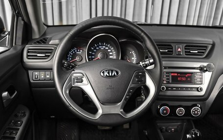 KIA Rio III рестайлинг, 2017 год, 1 225 000 рублей, 13 фотография