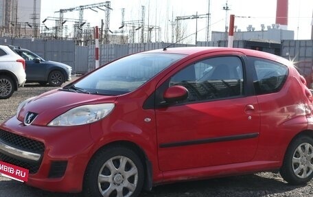 Peugeot 107 I рестайлинг, 2011 год, 390 000 рублей, 5 фотография
