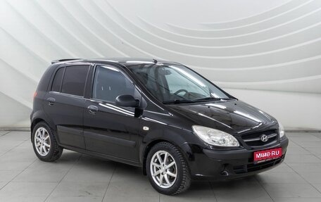 Hyundai Getz I рестайлинг, 2008 год, 580 000 рублей, 1 фотография