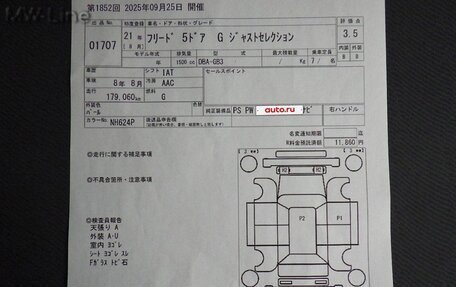 Honda Freed I, 2009 год, 728 500 рублей, 22 фотография