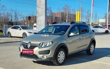 Renault Sandero II рестайлинг, 2017 год, 925 000 рублей, 1 фотография