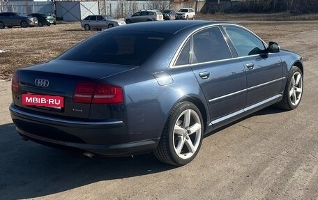 Audi A8, 2008 год, 1 800 000 рублей, 3 фотография