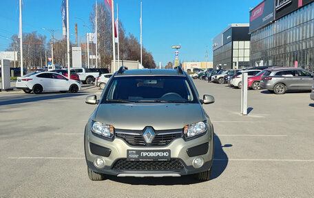 Renault Sandero II рестайлинг, 2017 год, 925 000 рублей, 2 фотография