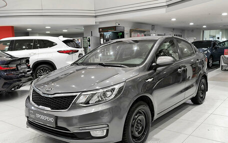 KIA Rio III рестайлинг, 2016 год, 799 000 рублей, 5 фотография