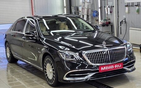 Mercedes-Benz Maybach S-Класс, 2018 год, 4 900 000 рублей, 3 фотография