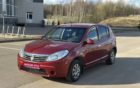 Renault Sandero I, 2010 год, 420 000 рублей, 1 фотография