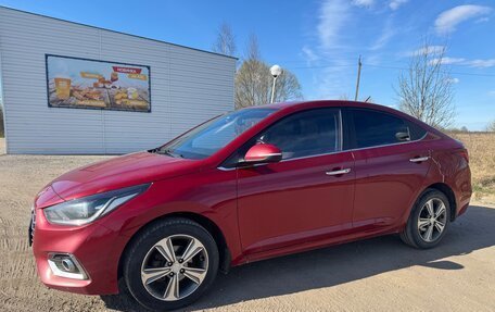 Hyundai Solaris II рестайлинг, 2018 год, 1 375 000 рублей, 2 фотография