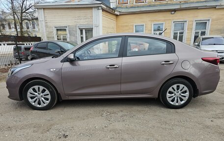 KIA Rio IV, 2019 год, 1 380 000 рублей, 3 фотография