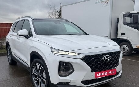 Hyundai Santa Fe IV, 2019 год, 3 280 000 рублей, 2 фотография