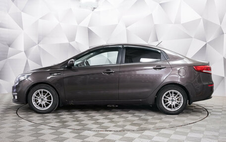 KIA Rio III рестайлинг, 2016 год, 898 000 рублей, 2 фотография