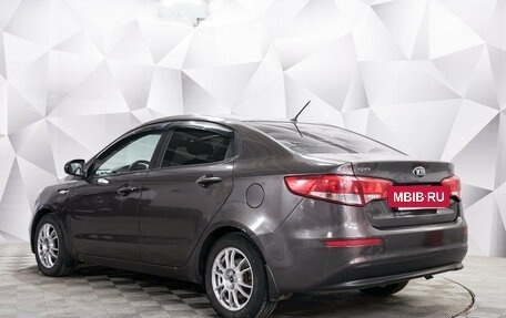 KIA Rio III рестайлинг, 2016 год, 898 000 рублей, 3 фотография