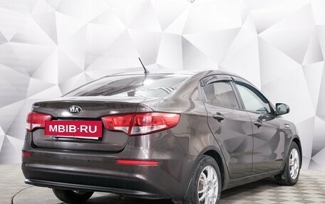 KIA Rio III рестайлинг, 2016 год, 898 000 рублей, 5 фотография