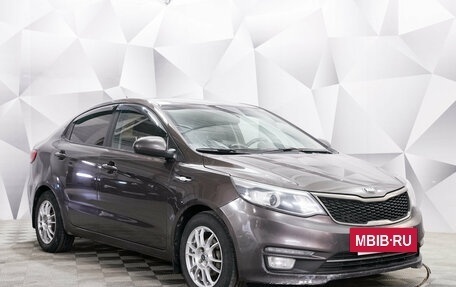 KIA Rio III рестайлинг, 2016 год, 898 000 рублей, 6 фотография