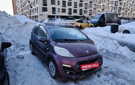 Peugeot 107 I рестайлинг, 2012 год, 380 000 рублей, 5 фотография