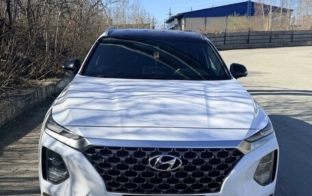 Hyundai Santa Fe IV, 2019 год, 3 200 000 рублей, 2 фотография