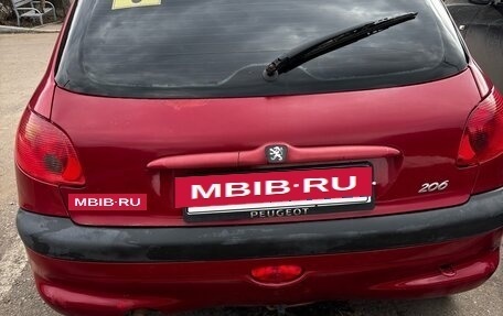 Peugeot 206, 2002 год, 215 000 рублей, 3 фотография