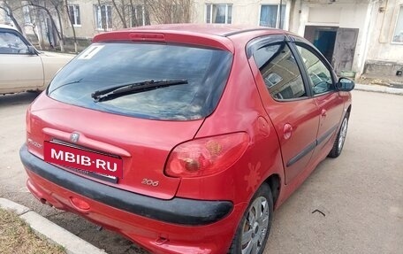 Peugeot 206, 2002 год, 215 000 рублей, 7 фотография