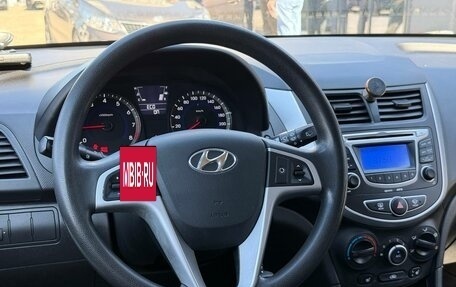 Hyundai Solaris II рестайлинг, 2011 год, 790 000 рублей, 21 фотография