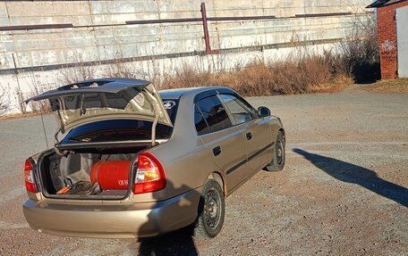 Hyundai Accent II, 2004 год, 20 фотография