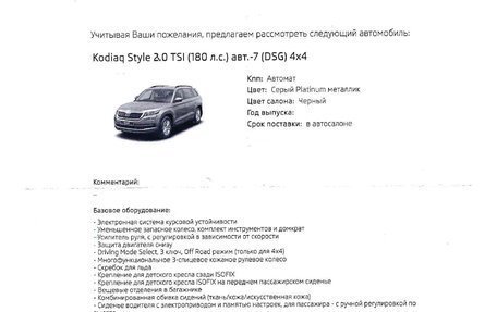 Skoda Kodiaq I, 2018 год, 3 499 000 рублей, 39 фотография