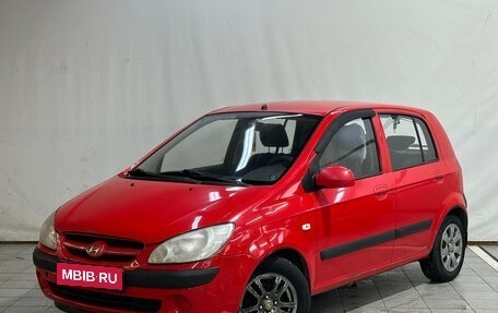 Hyundai Getz I рестайлинг, 2008 год, 450 000 рублей, 1 фотография