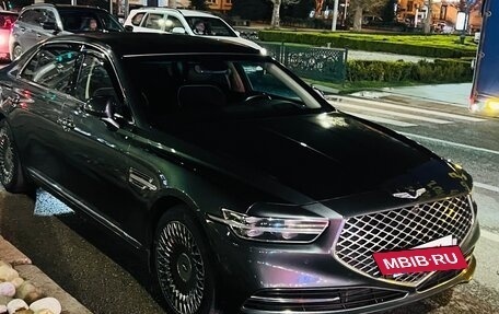 Genesis G90 I рестайлинг, 2021 год, 4 500 000 рублей, 21 фотография