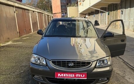 Hyundai Accent II, 2005 год, 405 000 рублей, 1 фотография